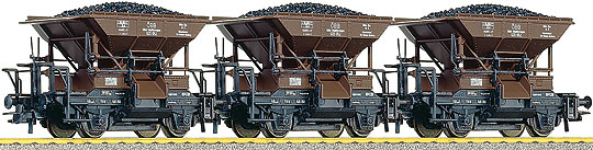 Set of 3 Ballast cars<br /><a href='images/pictures/Roco/66007.jpg' target='_blank'>Full size image</a>